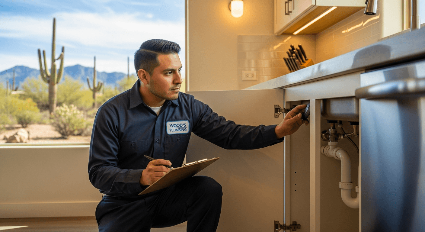 Professional plumbing services in Tucson, Arizona